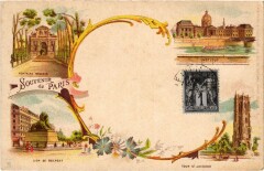 Souvenir de Paris Litho
