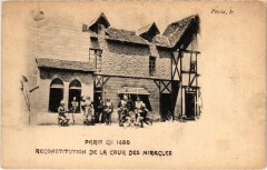 Paris en 1400 Reconstitution de la Cour des Miracles