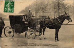 Paris Les femmes cocher Mme Lutgen Transport