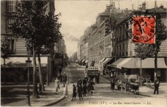 La Rue Saint-Charles à Paris 15e