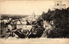 Montrichard Vue Generale du Chateau Feodal France