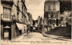 Montrichard La Route de Blois et l'Entree du Chateau France à Blois