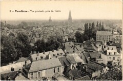 Vendome Vue Generale, prise du Tertre France -
													41 Loir et Cher
												