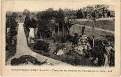 St.Georges sur Cher Vue prise du Sommet des Rochers France -
													41 Loir et Cher
												