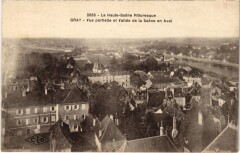 Gray vue partielle et Vallee de la Saone