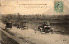 Automobile Puy de Dome route du Circuit apres la Baraque -
													63 Puy de Dôme
												