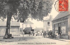 Saint Leger En Yvelines - Carrefour De La Croix Blanche - Cafe
