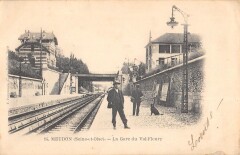 Meudon - La Gare Du Val Fleury à Meudon