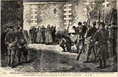 Paris Commune 1871 Execution de Mgr Darboy