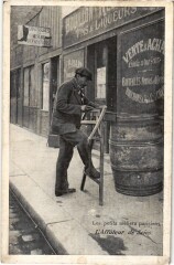 Paris Petits Metiers l'affuteur de Scies