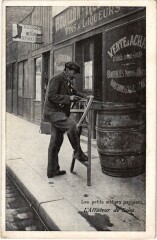 Paris Petits Metiers l'affuteur de Scies