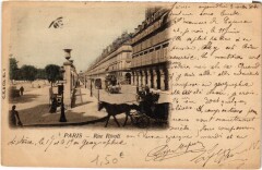 Paris 1e Rue Rivoli à Paris 1er