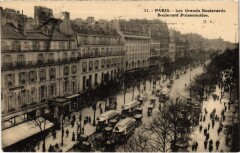 Paris 2e les Grands Boulevards Bd Poissonniere à Paris 2e