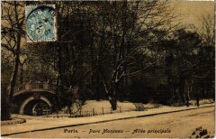 Paris 8e parc monceau Allee Principale à Paris 8e