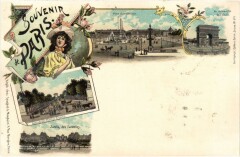 Souvenir de Paris Litho