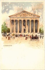 Paris La Madeleine Litho