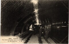 Paris Gare souterraine Metropolitain