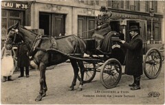 Paris Les Cocheres Mme Dufaut rue Claude Bernard Transport