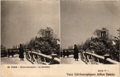 Buttes-Chaumont - Le Belvédère à Paris 19e