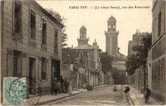 Le vieux Passy - Rue des Réservoirs à Paris 16e