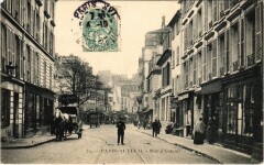 Carte postale ancienne Auteuil - Rue d'Auteuil
                                                                     à Paris 16e
                                