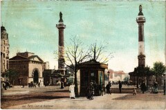 Carte postale ancienne Cours de Vincennes
                                                                     à Paris 12e
                                