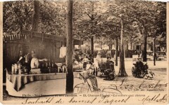 Paris 8e Champs-Elysees Voiture aux Chevres à Paris 8e