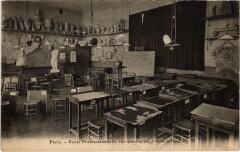 Ecole Professionnelle - Rue Ganneron - Salle de Dessin -
																					75018 Paris 18e
																			