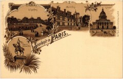 Souvenir de Paris Litho