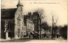 Le Boulevard des Batignolles à Paris 8e
