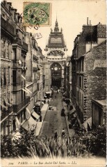 Carte postale ancienne Paris 18e Rue Andre Del Sarte Nd Phot
                                                                     à Paris 18e
                                