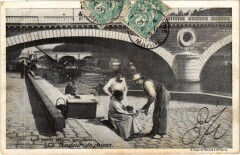 Carte postale ancienne Le Tondeur de chiens
                                                                     à Paris
                                