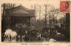 Paris Vecu. Aux Champs Elysees Guignol