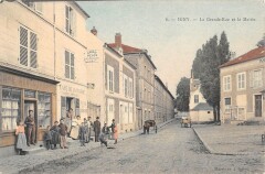 Igny - La Grande Rue - Mairie - Cafe De La Mairie