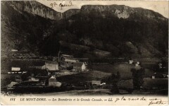 Le Mont Dore Les Buanderies et la Grande Cascade France à Mont-Dore