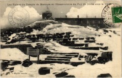 Puy de Dome Les Ruines du Temple de Mercure France