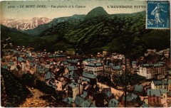Le Mont Dore Vue Generale et le Capucin France à Mont-Dore