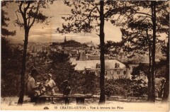 Chatel-Guyon Vue a travers les Pins France