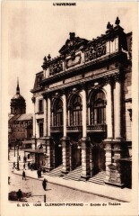 Clermont-Ferrand Entree du Theatre France à Clermont-Ferrand