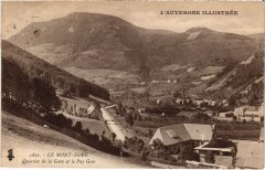 Le Mont Dore Quartier e la Gare et le Puy Gros France -
																					63240 Mont-Dore
																			