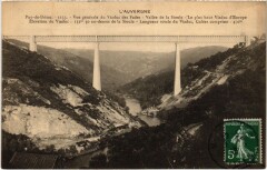 Auvergne Vue Generale du Viaduc des Faes France -
													63 Puy de Dôme
												