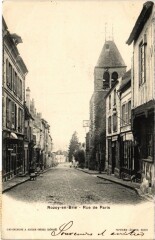 Rozoy en Brie Rue de Paris France