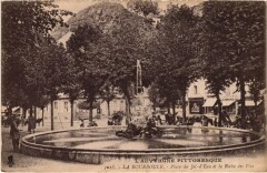 La Bourboule Place du Jet d'Eau France à La Bourboule