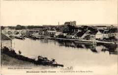 Montereau Vue Generale prise de la Route de Paris France