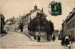 Melun Rues Bancel et des Trois Moulins France à Melun
