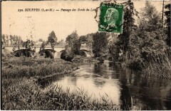 Souppes Paysage des Bords du Loing France