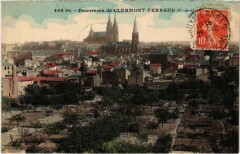 Clermont-Ferrand Panorama France à Clermont-Ferrand