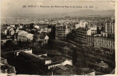 Royat Panorama des Hotels du Parc France à Royat