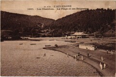 Lac Chambon La Plage et ses Baigneurs France
