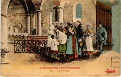 Auvergne Pittoresque, Le Bapteme France
